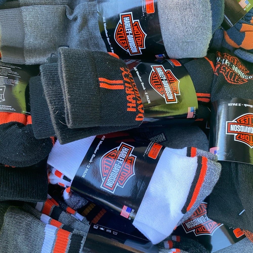 Harley-Davidson Gray Casual Socks bundle